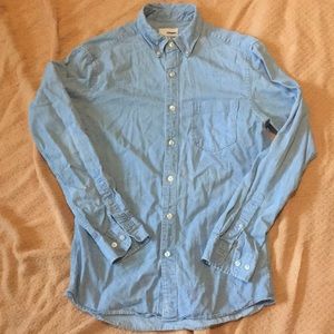 Perfect Light Denim Button Down!